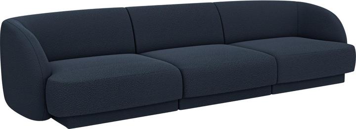 Actual product image Micadoni Boucle Sofa, "Miley", 3 Seats, 255x90x70Made in Europe (3-seater)