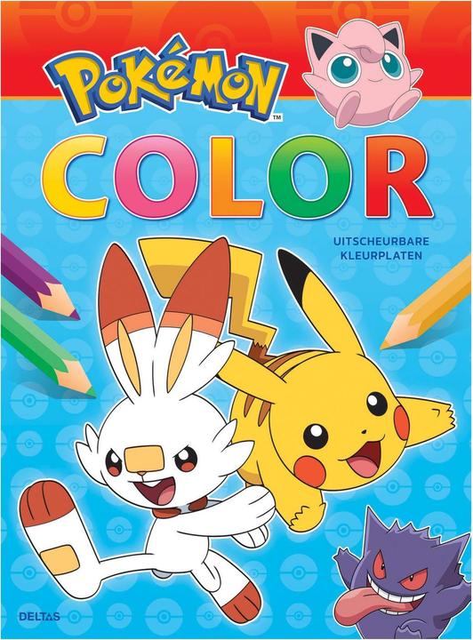 Produktbild NoName Pokemon Kleuboek Color 48blz