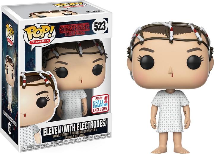 Actual product image Funko POP! Stranger Things Eleven (With Electrodes) Fall Convention 2017