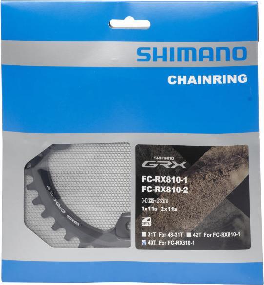 Produktbild Shimano Kettenblatt GRX FC-RX810 Single 40 Zähne (40)
