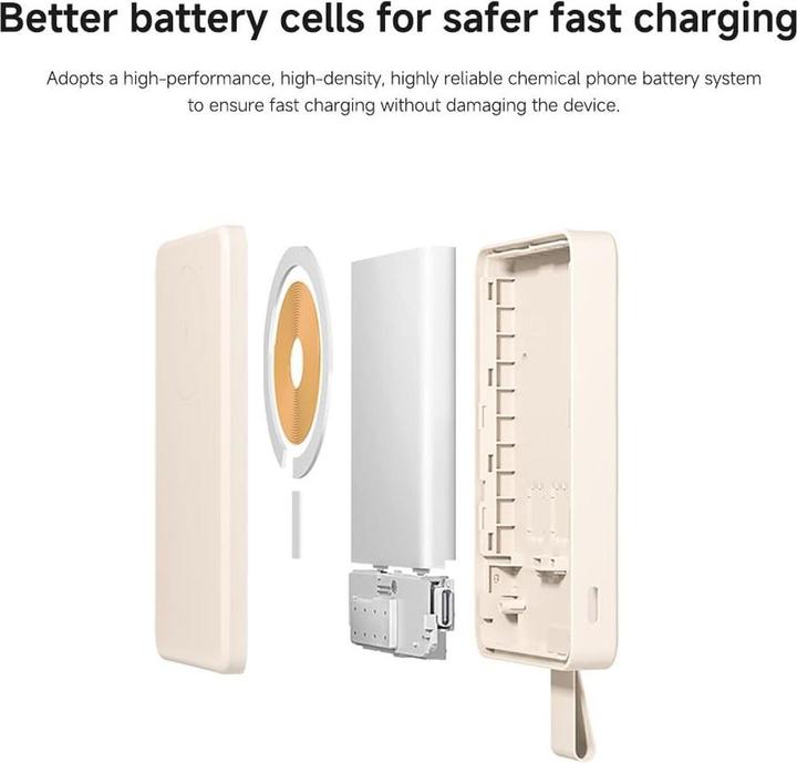 Produktbild Xiaomi Magnetic Power Bank 6000mAh (6000 mAh, 23.22 W, 23.22 Wh)