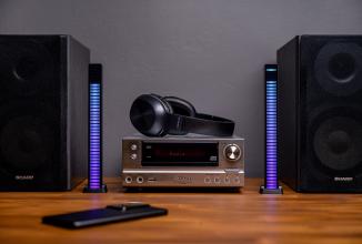 Immagine prodotto Redleaf Lampada da tavolo Equaliser RGB 40LED - Nero