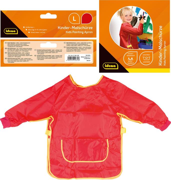 Image du produit Idena Tablier de bricolage L rouge