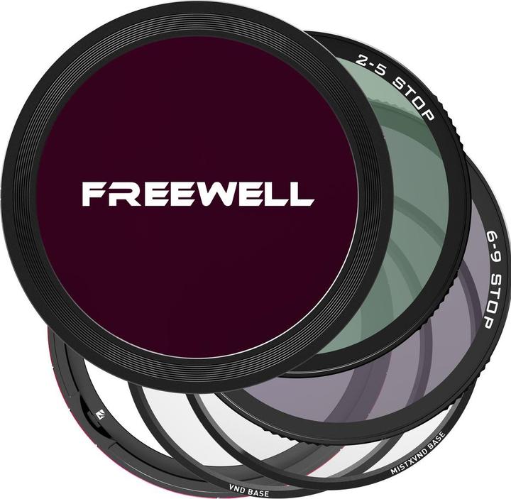 Freewell Magnetic Variable ND Filter System (82 mm, ND- / Graufilter, Polarisationsfilter)