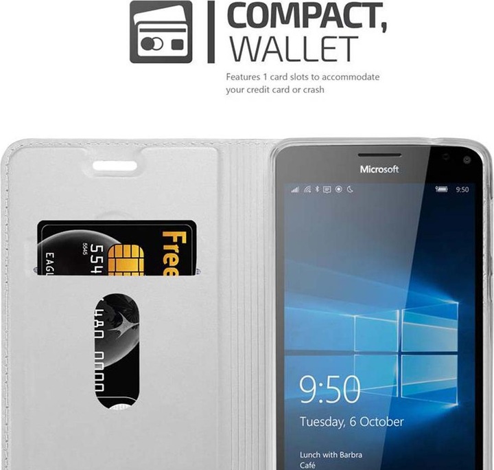 Actual product image Cadorabo Book Classy Style Cover (Microsoft Lumia 950 XL)