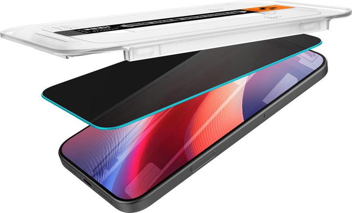 Produktbild Spigen GLAS.tR Privacy HD (1 Stk., Apple iPhone 16 Pro)