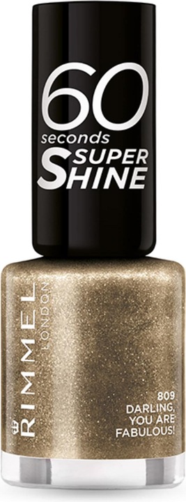 Rimmel London 60 Seconds Super Shine (Darling You Are Fabulous, Colour paint)