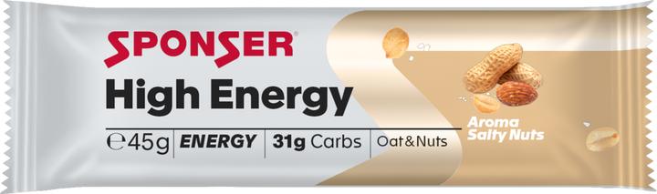 Actual product image Sponser high energy bar (30 pcs., 1350 g)