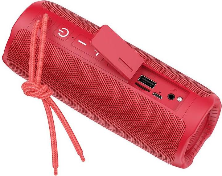Produktbild Hoco Bluetooth-Lautsprecher drahtloser Lautsprecher bluetooth HC16 rot (3 h, Batteriebetrieb)