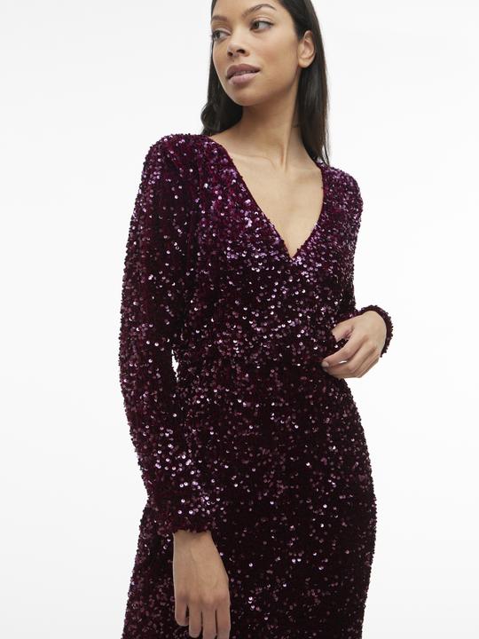 Image du produit Vila VIFAITH Pailletten Maxikleid (M)