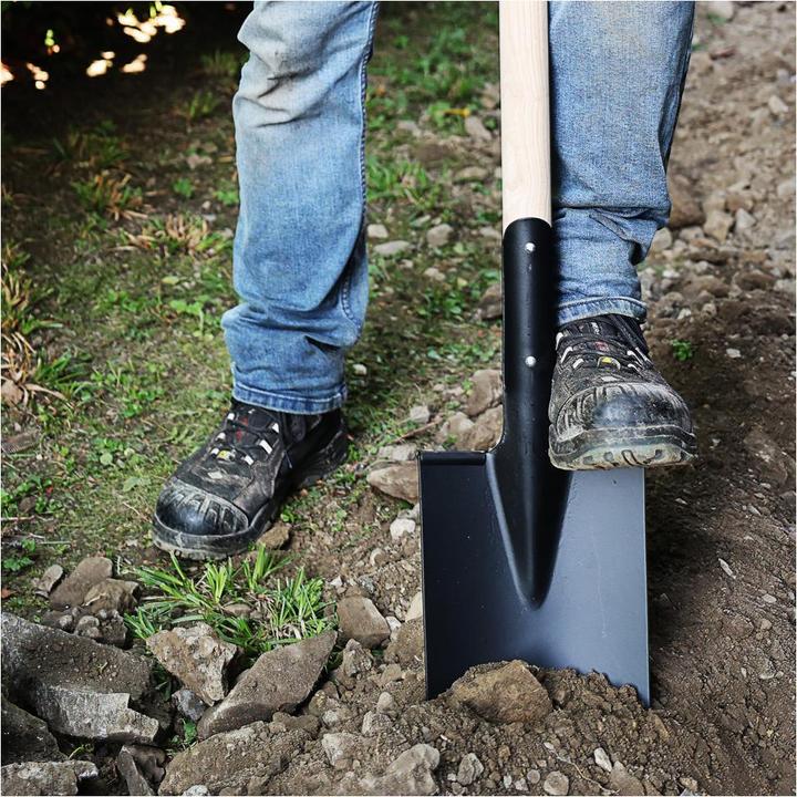 Actual product image Dönges Fire spade DIN 20127, with T-handle