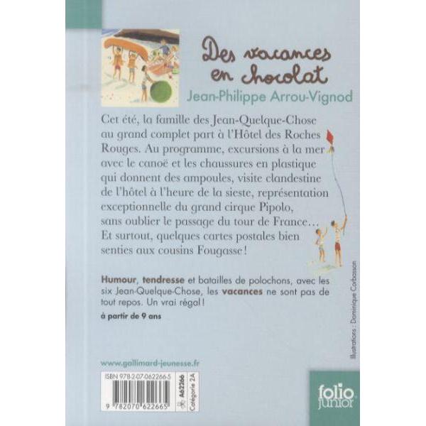 Thumbnail - Des vacances en chocolat, Kinderbücher von Jean-Philippe Arrou-Vignod