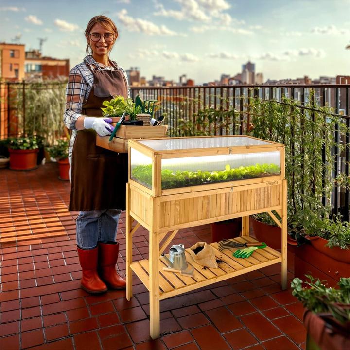 Image du produit Arebos Holz Hochbeet
