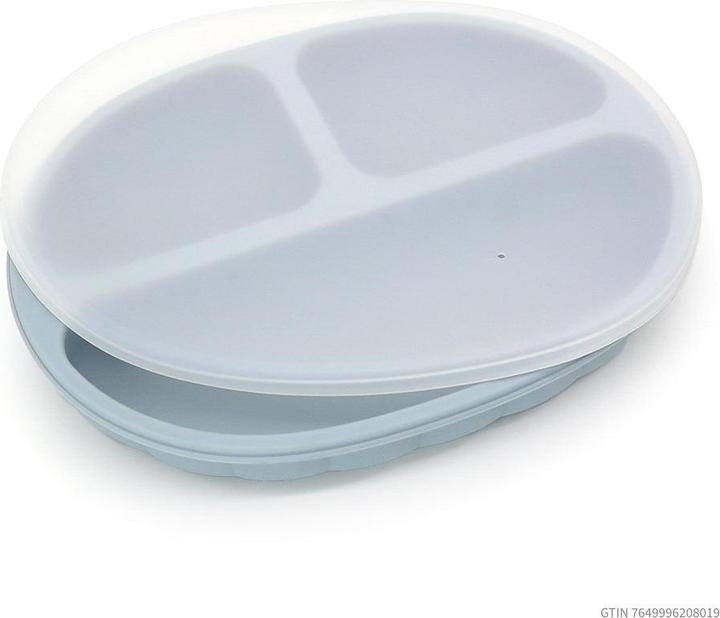 Immagine prodotto Maamii Piatto per bambini 'Nature Divide' - blu