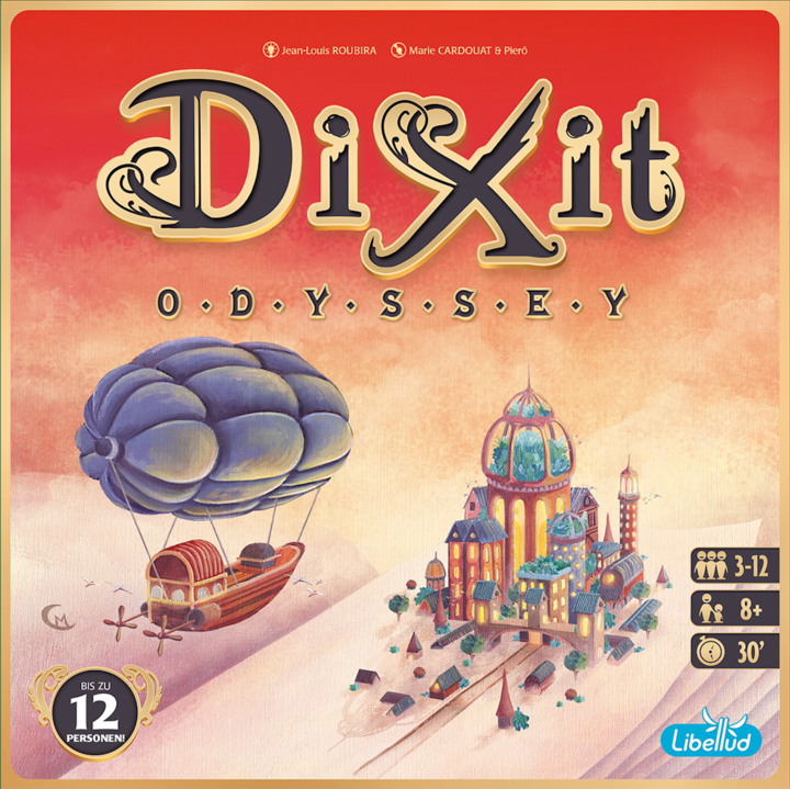 Actual product image Libellud Dixit Odyssey (German)