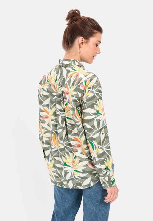 Actual product image Camel Active Slip-on blouse with all-over print (L)