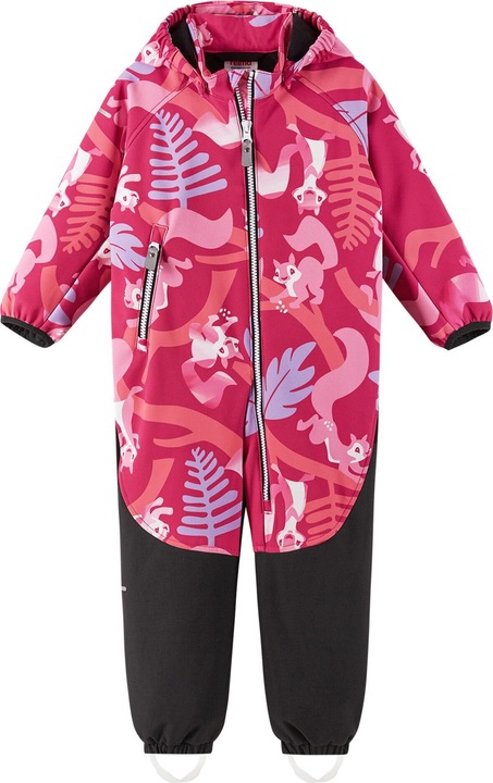 Reima Kleinkinder Softshell Overall Mjosa Bright Berry