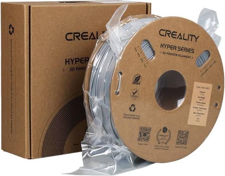 Actual product image Creality Hyper (ABS, 1.75 mm, 1000 g, Grey)