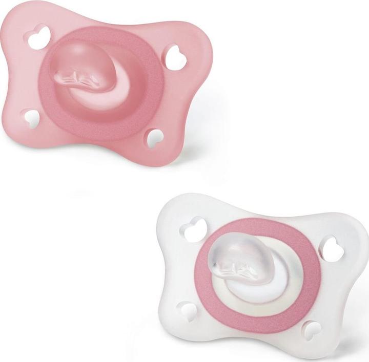 Image du produit Chicco sucette physiologique PHYSIO FORMA SOFT silicone PINK mini 2-6m (2 x, jusqu'à 2 M.)