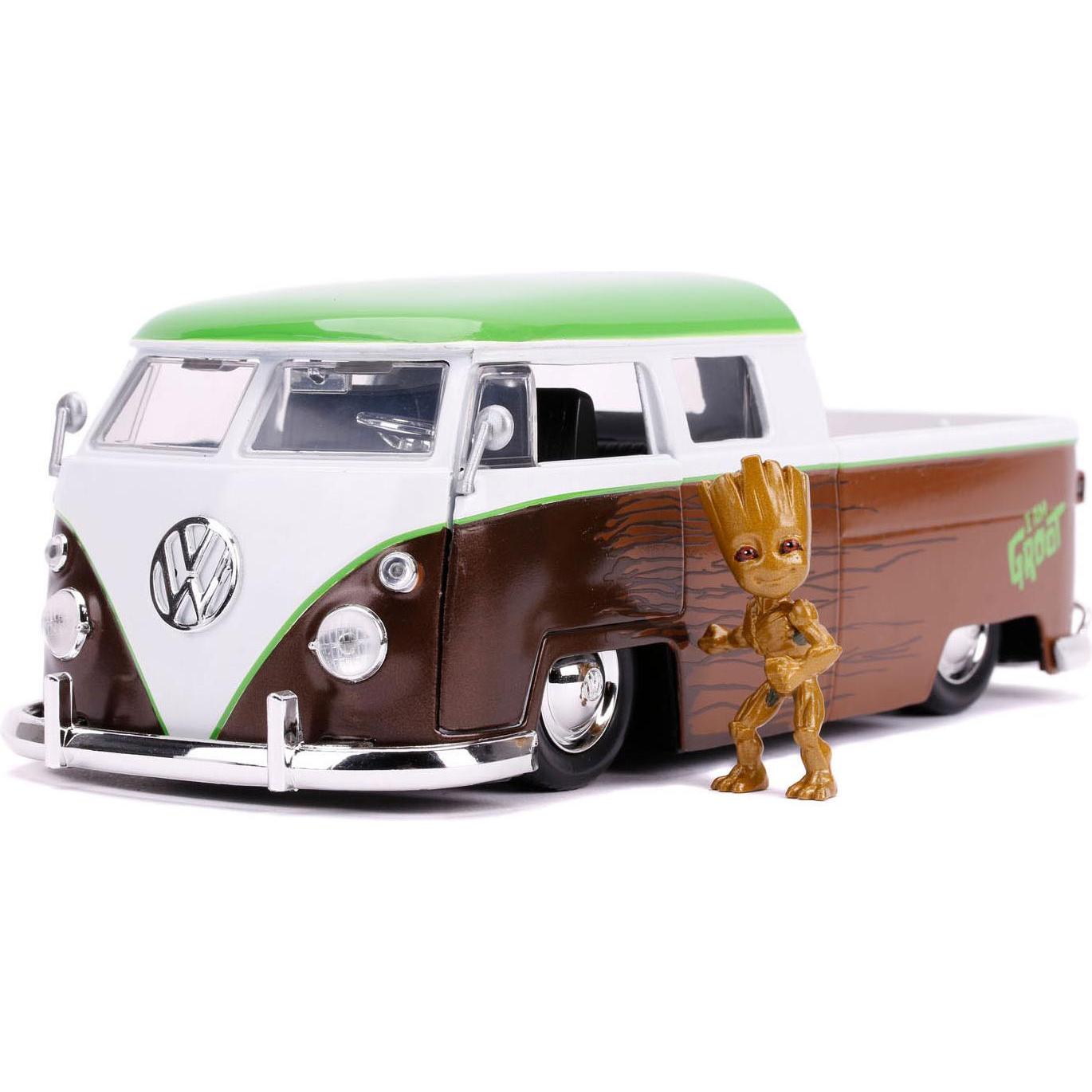 Jada Marvel Groot 1963 Bus Pickup 1:24