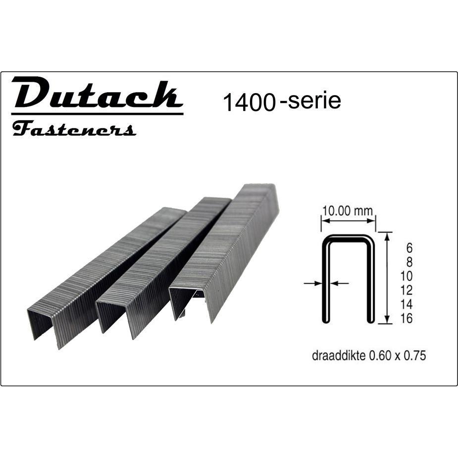 Dutack, Graffette, 5042009 Heftklammer Serie 1400 Cnk 10mm 10000 Stück (10000 x)