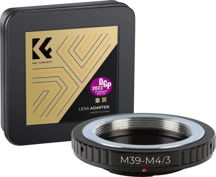Produktbild K&F Concept High Precision Lens Adapter Mount, M39-M4/3