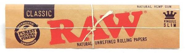 Actual product image RAW Classic King Size Slim (Box 50pcs.)