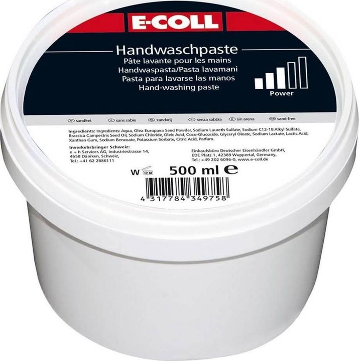 Actual product image E-coll Hand washing paste