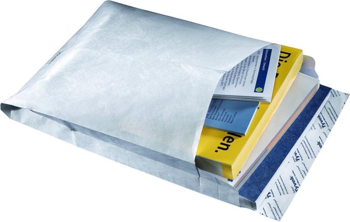 Actual product image Tyvek ® Folding pocket DIN E4 305 x 406 mm (W x H) without window 55g/m² with adhesive ® white (1 x)