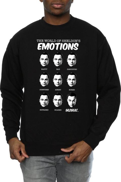 Immagine prodotto Dam Felpa uomo Sheldon Emotions in cotone (XXL)