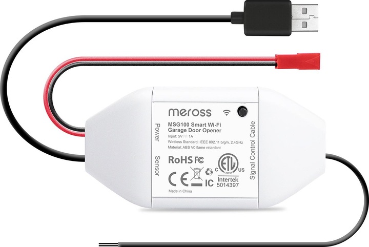 Actual product image Meross Garage door opener (Shutter actuator)