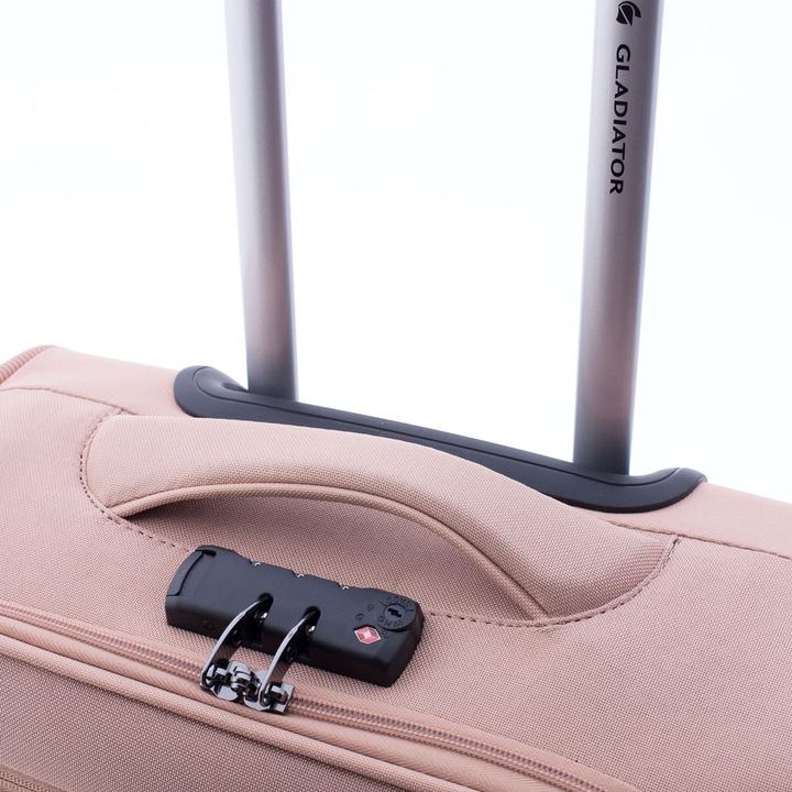 Produktbild Wüsthof 3700 4 Rollen Kabinentrolley 55 cm mit Dehnfalte (36 l)