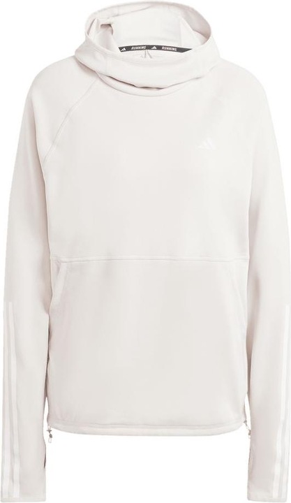 Actual product image adidas Women's Own The Run 3-Stripes Hoodie (S)