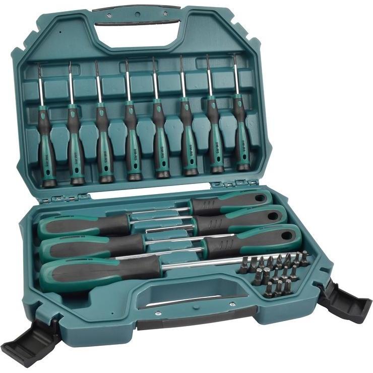 Thumbnail - Mannesmann, Werkzeugkoffer, 30 tlg. Schraub und Bitsatz (30 Teile)