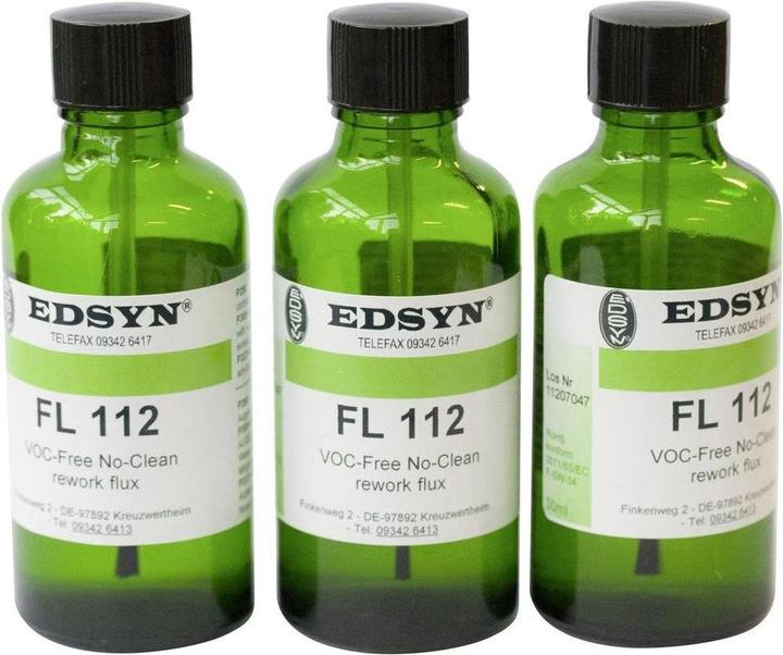 Image du produit Edsyn FL112 Eau de soudure Contenu 30 ml F-SW 34 (Fluide de soudure)
