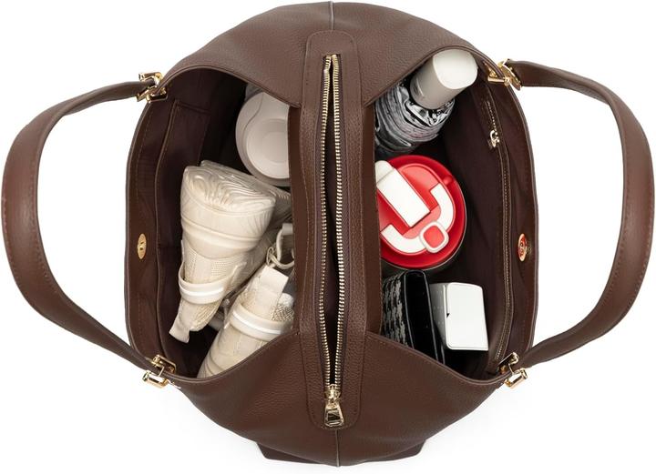 Produktbild Carlheim Skagen Stella Echt Lederen Handtas, Wasserbeständig und Funktional