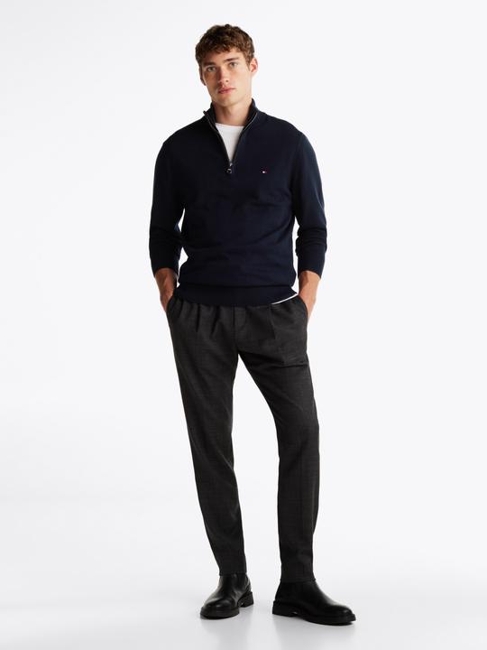Produktbild Tommy Hilfiger Pima CTN Chashmere Pullover Zip Mock Desert S (S)