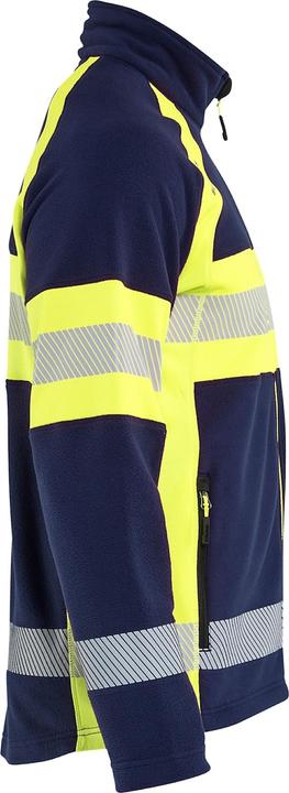 Produktbild Blakläder Hochsichtbare Mikropolar Fleece Arbeitsjacke mit Reissverschluss (L)