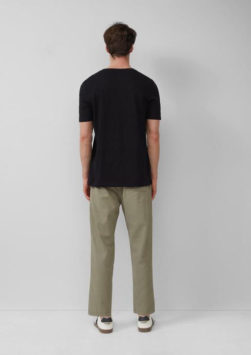 Actual product image S.Oliver T-Shirt Henley-Shirt mit Flammgarnstruktur (XL)