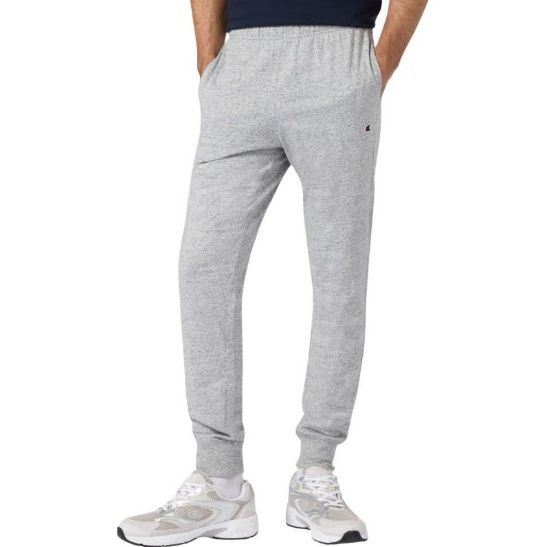 Champion, Uomini, Pantaloni, graue Herrenhose mit Rippbündchen, Grigio, (XL)