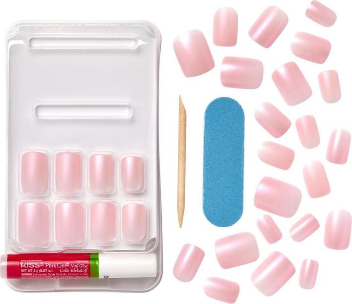 Immagine prodotto KISS Unghie - Ks Bare-but-better Premium Nails - Spicy (Unghie artificiali, Rosa)