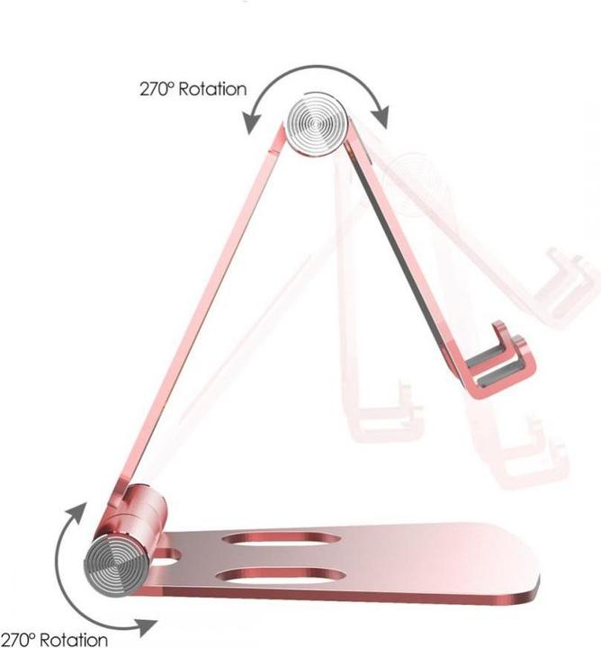 Actual product image Tech-Protect Podstawka UNIVERSAL STAND HOLDER FOR SMARTPHONES Silver.