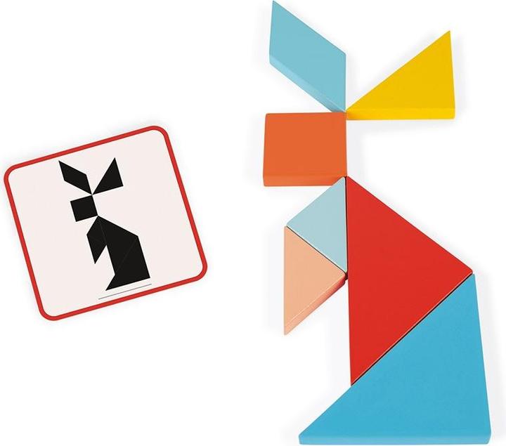 Actual product image Janod Tangram