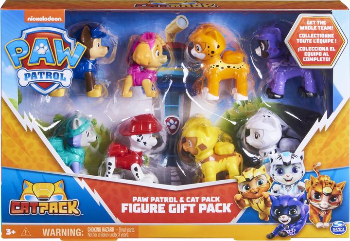 Produktbild Spin Master Paw Patrol Cat Pack Figure Gift Pack Pups And Cats