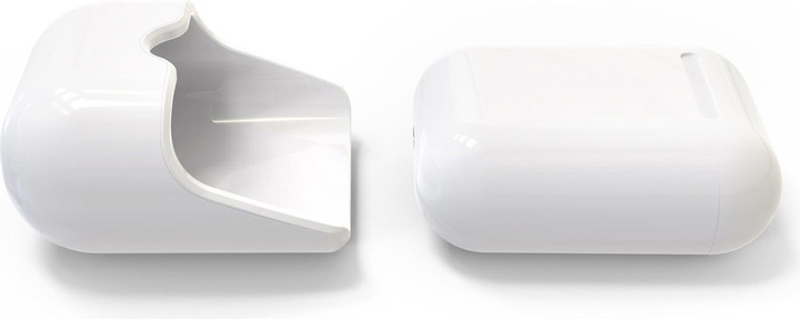 Actual product image Hyper Hyperjuice Qi Wireless Adapter AirPods White (Charging case cover)
