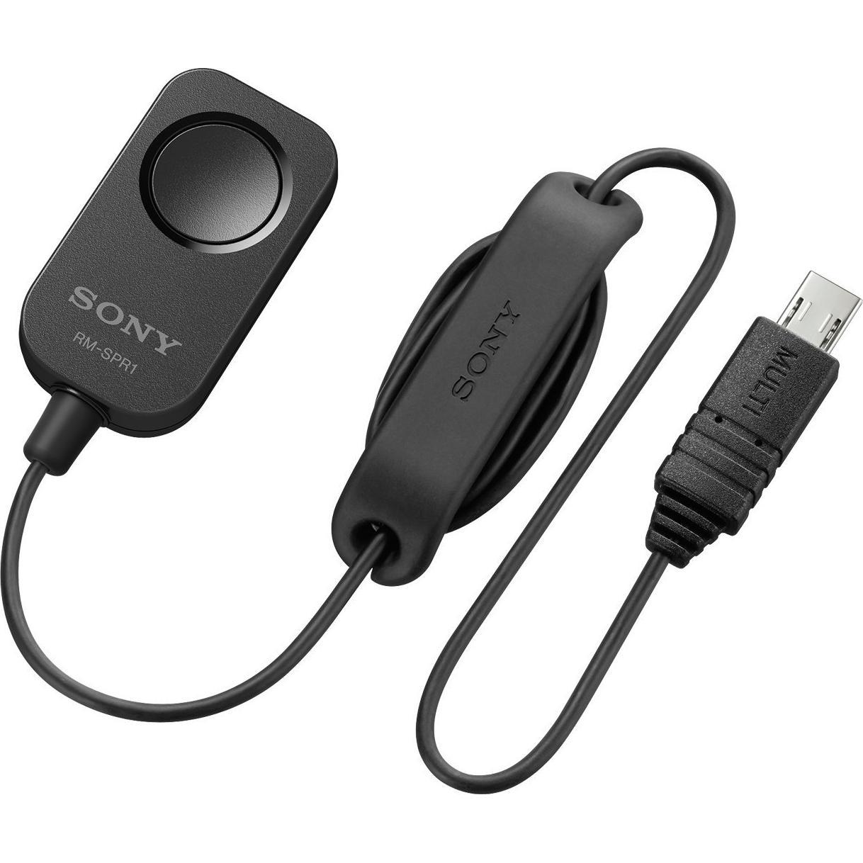 Sony Kabelfernauslöser RM-SPR1 (Kabel), Fernauslöser, Schwarz