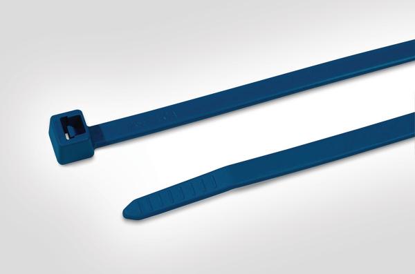 Produktbild HellermannTyton MetalContent Polyprop CableTies MCTPP30R (Metallkabelbinder, 150 mm, 100 Stk.)