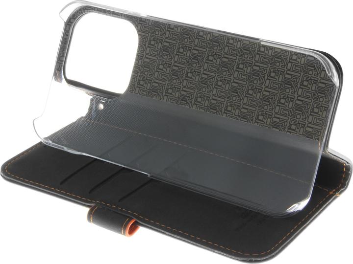 Produktbild Insmat Flipcase Iphone 16 Pro Black/Orange (Apple iPhone 16 Pro)