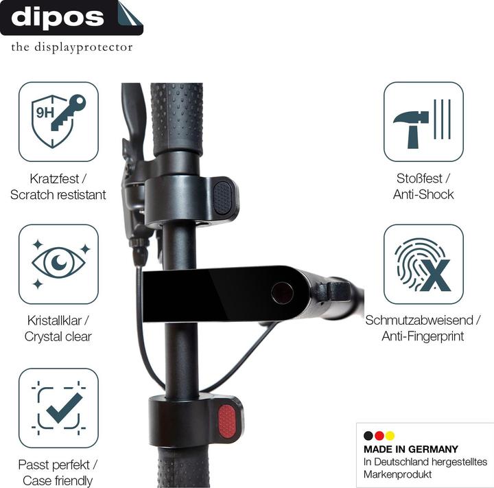 Actual product image Dipos Anti-Shock Screen Protector Clear