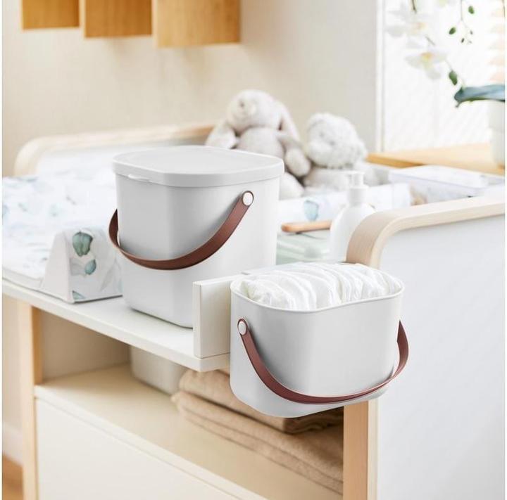 Produktbild Rotho Babydesign Windeleimer YUMA 6 l Mistletoe White